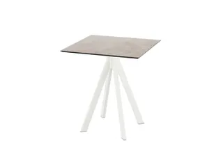 bistrotafel,HxBxD 730x700x700mm,rechthoekig,4voeten wit - 1