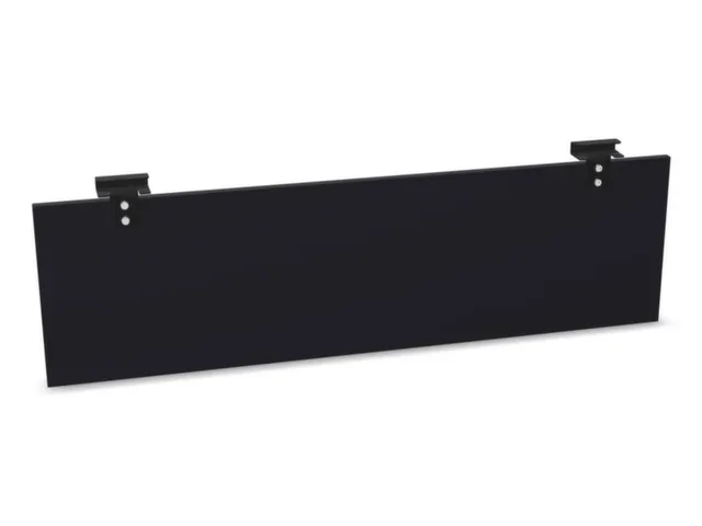 paneel voor knieën,v. in hgte. verst. bureau,B 1200mm,CC-zwart