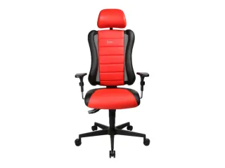 Topstar Bureaustoel Sitness Racer RS Hoofdsteun Zwart Rood - 5