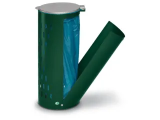 Afvalverzamelaar Groen 120 Liter 850x380x440mm Met Deur - 2