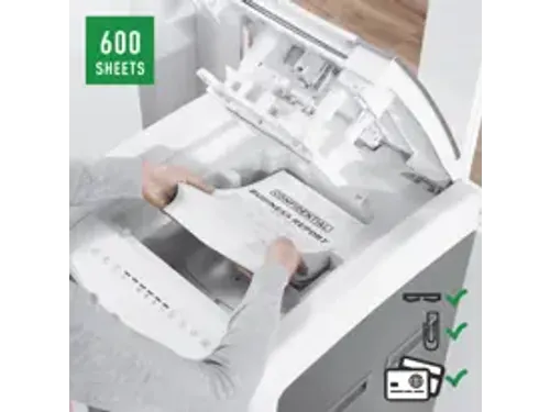 Leitz IQ Auto+ Pro 600 Papiervernietiger P4
