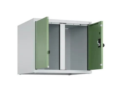 opzetkast,v. locker voor scheiding van kleding,2vak.,vak B 300mm