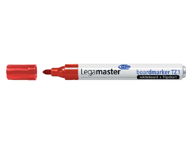 Viltstift Legamaster Tz1 Whiteboard Rond Rood 1.5-3mm