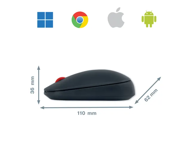 Souris sans fil Leitz Cosy gris