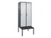 locker voor scheiding van kleding,HxBxD 2120x800x815mm,2vak