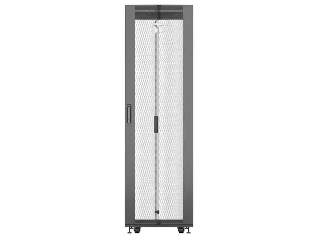Vertiv VR Rack VR3100, Rack autonome, 42U, 1361 kg, Verrouillage des t