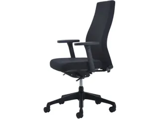 Bureaustoel Euroseats Torino zwart - 7