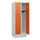 schoollocker,HxBxD 1630x600x500mm,2vak,vak B 300mm,cil.-slot,sokkel
