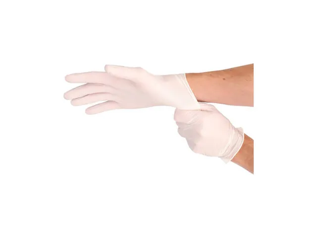 Soft Nitril Handschoenen Poedervrij Maat M Wit 10x100 Stuks