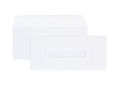 Envelop office 109x224-ea6 gom vm 80gr venster 2,5x11mm midden