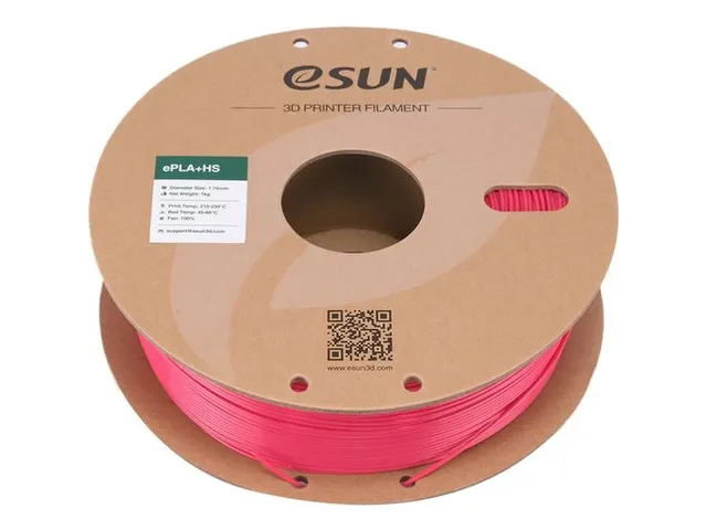 eSUN 3D printer Filament ePLA+HS 1,75mm Magenta 1kg