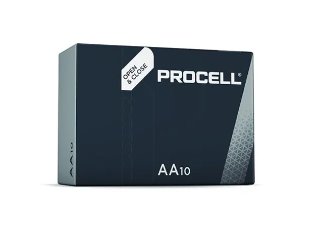 Duracell Procell Alkalinebatterij 1.5 V LR06/AA 10 Stuks