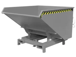 Zwaarlast-kiepbak,HxLxB 1230x1755x1880mm,2,1m³,draagverm. 4000kg - 1