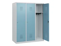 schoollocker,HxBxD 1530x1200x500mm,3vak,vak B 400mm,cil.-slot