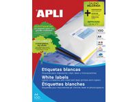 Apli Witte Etiketten 52.5x21.2mm