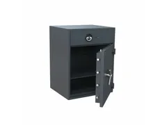 Salvus Tivoli 2 Afstortkluis elektronisch slot 84x65x55cm Grafietgrijs