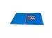 Elastomap A4 3 kleppen IDERAMA Maxi Capacity glanskarton blauw