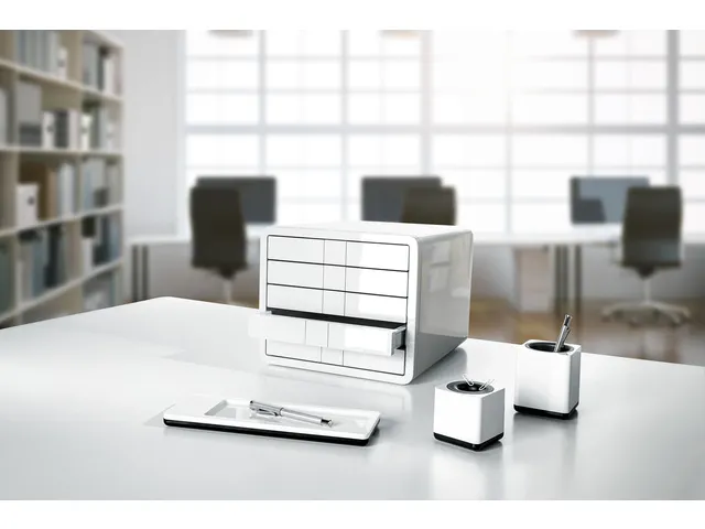 Papercliphouder HAN i-Line magnetisch wit / zwart