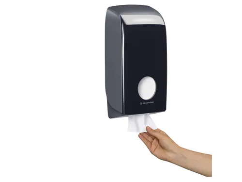 Aquarius 7172 toiletpapier dispenser zwart