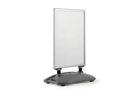 Stoepbord Aluminium Heavy Base Outdoor Dubbelzijdig A1