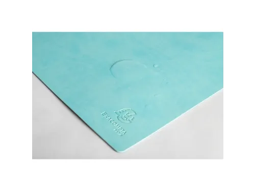 Onderlegger PU 35x60 cm tropisch/cyaan