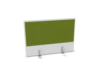 opzetpaneel,v. bureau,aanbouw achter,B 800mm,Bl-wit,BN7048-groen - 1