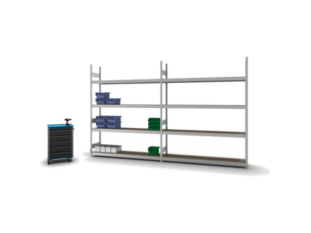 rayonnage grande largeur,rayonnage départ,HxlxP 2500x2070x435mm