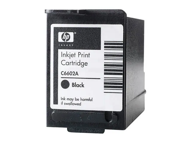Cartouche d'encre C6602A HP TIJ 1.0B Noir