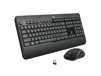 Draadloos Toetsenbord Logitech MK540 Advanced QWERTY + muis Zwart