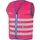 Fun Jacket Reflecterend Fluohesje Kind Roze Medium
