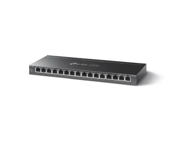 TP-Link TL-SG116P, Unmanaged, Gigabit Ethernet (10/100/1000), Full dup