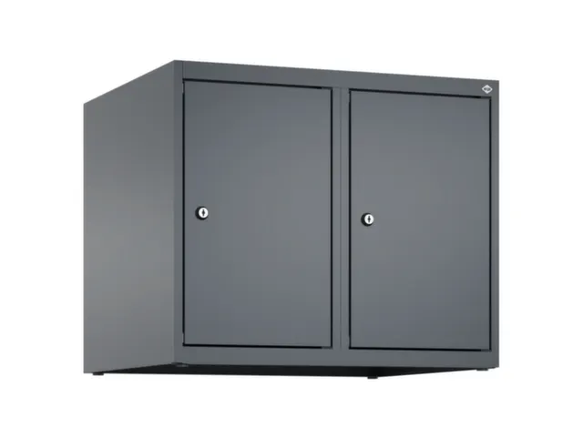 opzetkast,v. locker,2vak.,vak B 300mm,HxBxD 500x600x500mm,cilinderslot