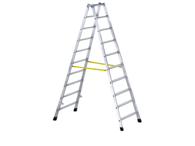 Boktrap Aluminium L 2 30M 2X10Treden Dubbelzijdig