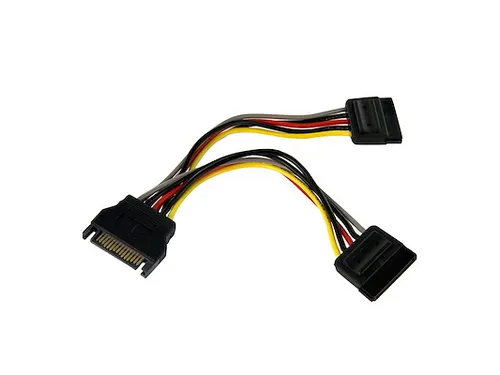 15cm SATA Voedingskabel Y-adapter - M/F