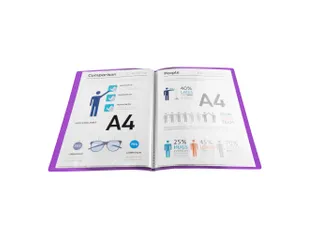 Showalbum Teksto A4 40 tassen geassortee - 20