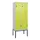 Z-garderobekast,HxBxD 2120x800x500mm,vak B 200/400mm,draaigrendel