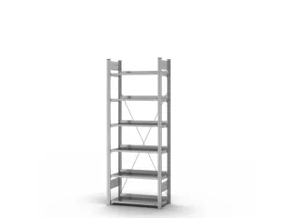 dossierstelling,grondveld,HxBxD 2000x810x335mm,vaklast 60kg - 2