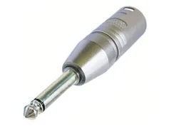 Neutrik - 3-Polige XLR Mannelijk Naar Mono 1/4 Inch Plug
