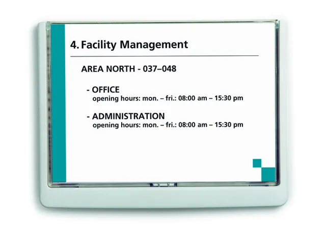 Durable Deurbordje CLICK SIGN A5 liggend Wit