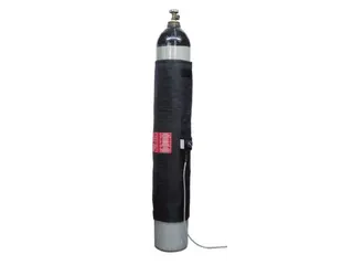 verwarmingsmantel,v. gasfles,buiten nylon,zwart,450 W - 1