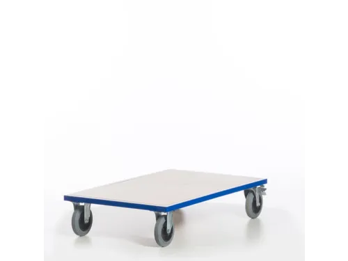platformwagen,draagverm. 600kg,laadvl. LxB 1200x800mm,houtplaat