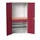 Systeemkast 2000x1050x550mm 2xlegbord 1lade RAL7035+RAL3004