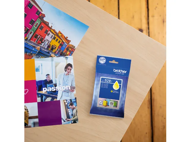 Inktcartridge Brother LC-528Y geel 5.000 pagina's