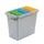 Polymax Afvalscheidingsbak 40 Liter Grijs Groen Geel Blauw
