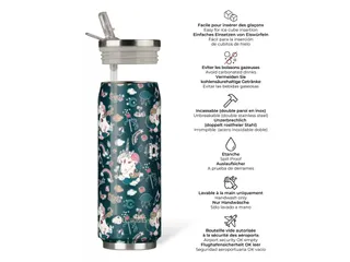 Thermosbeker Les Artistes Paris blik 500ml Unicorn met geïntegreerd r - 2