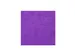 Elastomappen A4 glanskarton 3 kleppen monobloc Paars