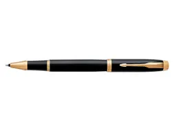 Rollerpen Parker IM Black Lacquer GT Finish Fijn Zwarte inkt