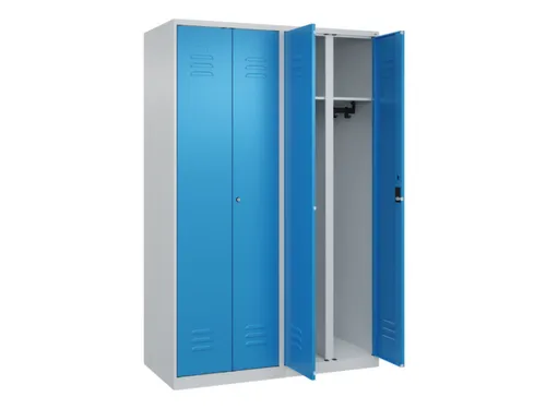 locker voor scheiding van kleding,HxBxD 1850x1200x500mm,4vak