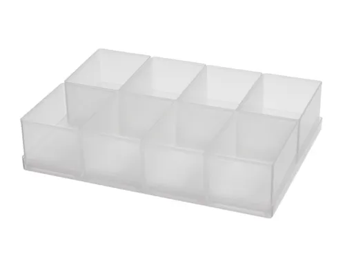 inzetbak,v. Magazijnkast,HxLxB 45x80x55mm,PP