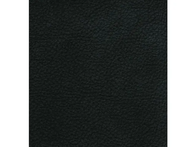 Fauteuil 1 place cuir véritable noir